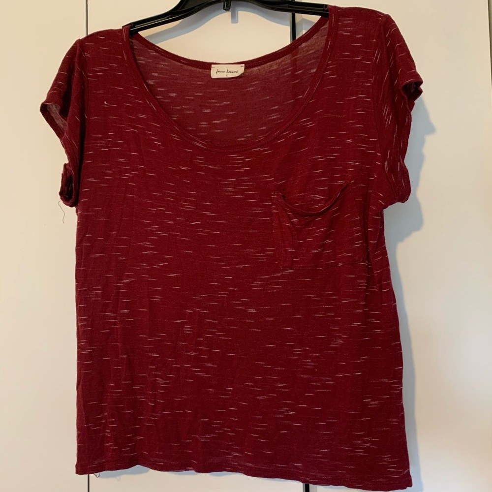 Maroon Top